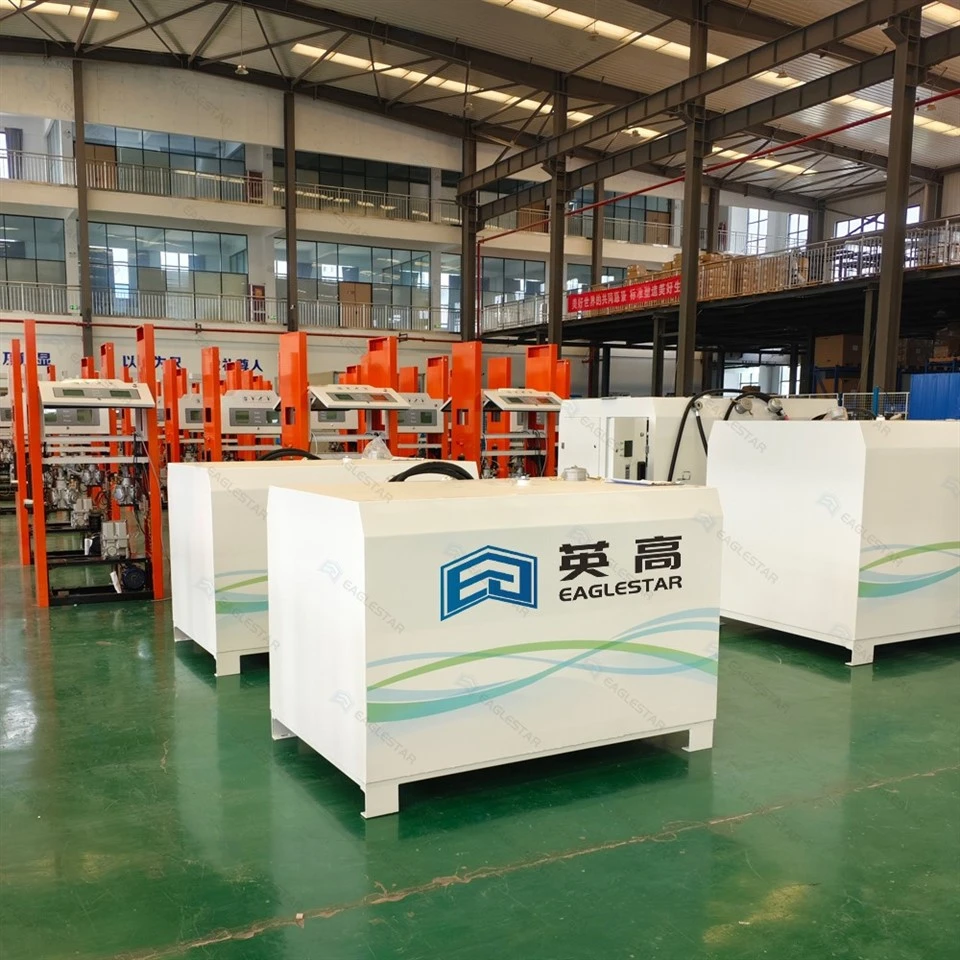 Two-Product Mini Gas Station factory